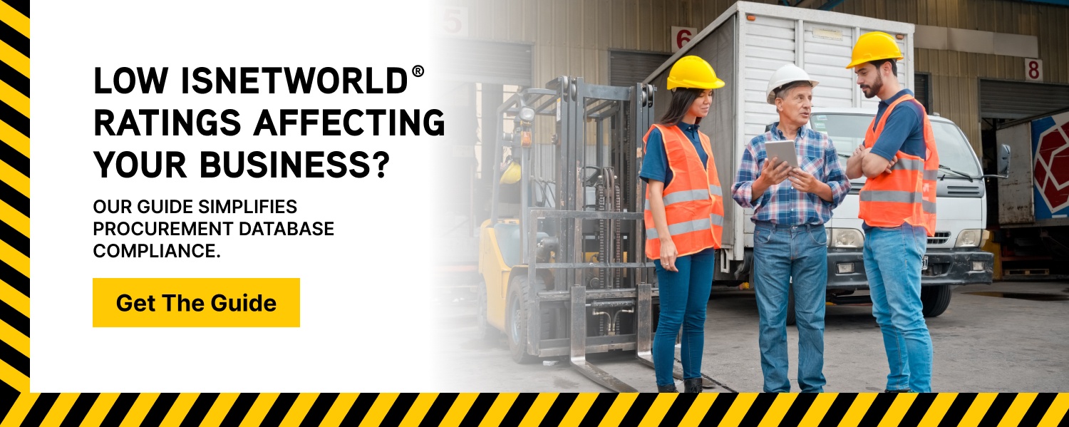 Get the ISNetworld and procurement database guide.